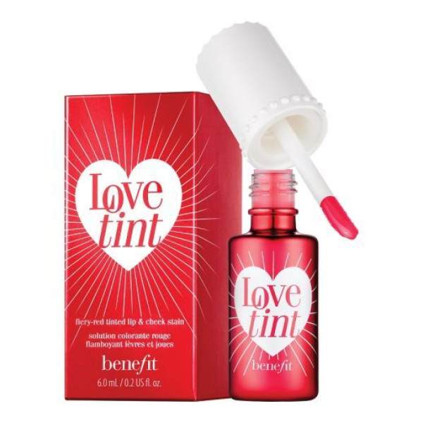 Benefit Lovetint Fiery-Red Tonted Lip & Cheek Stain, 6 ml