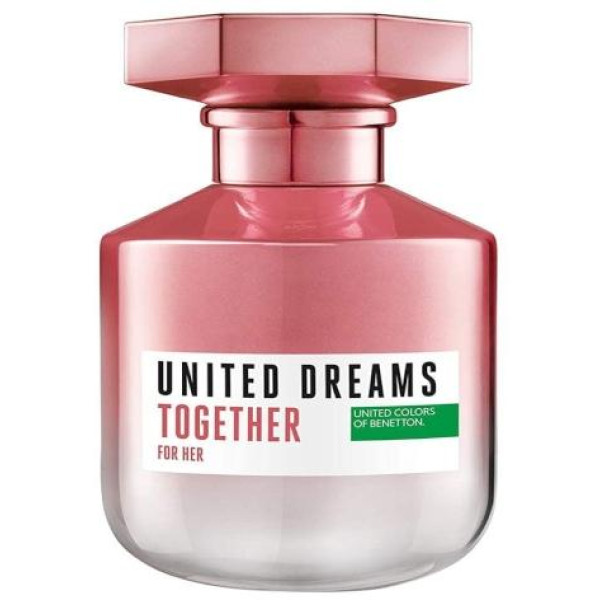 Benetton United Dreams Together For Her EDT tualetes ūdens ūdens sievietēm, 80 ml