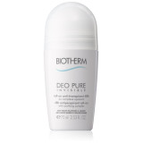 Biotherm Deo Pure Invisible 48H Roll-On rullējamais pretsviedru līdzeklis sievietēm, 75 ml