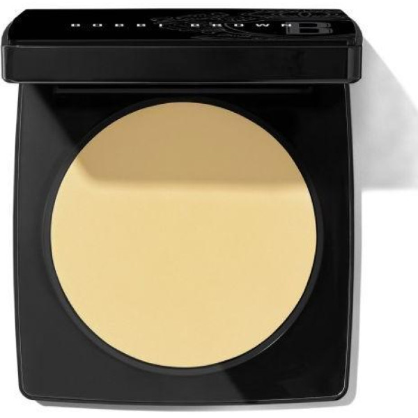 Bobbi Brown Sheer Finish Pressed Powder kompaktais pūderis, tonis: Pale Yellow, 9 g