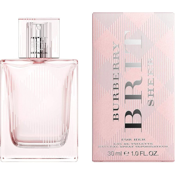 Burberry Brit Sheer EDT tualetes ūdens ūdens sievietēm, 30 ml