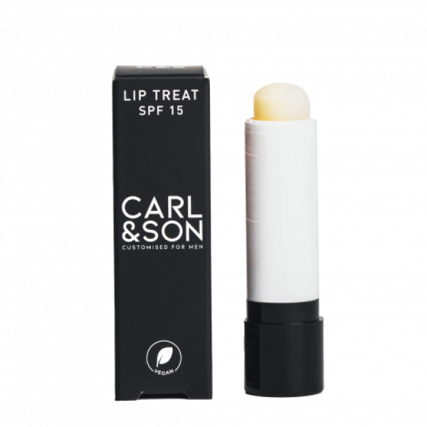 Carl & Son Lip Treat SPF15 lūpu balzams, krāsa: 1 Caurspīdīgs 4, 5 g