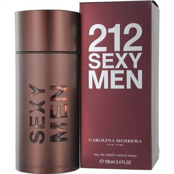 Carolina Herrera 212 Sexy for Men EDT tualetes ūdens ūdens vīriešiem, 100 ml