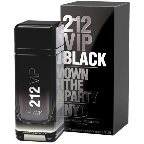 Carolina Herrera 212 VIP Black EDP parfimērijas ūdens vīriešiem, 200 ml