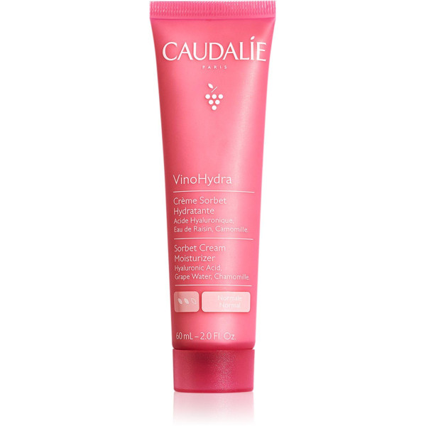 Caudalie VinoHydra Moisturizing Sorbet Cream mitrinošs gēla krēms jutīgai ādai, 60 ml