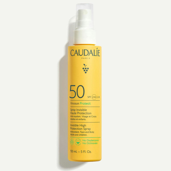 Caudalie Vinosun Protect Spray SPF 50 aizsargājošs aerosols no saules, 150 ml