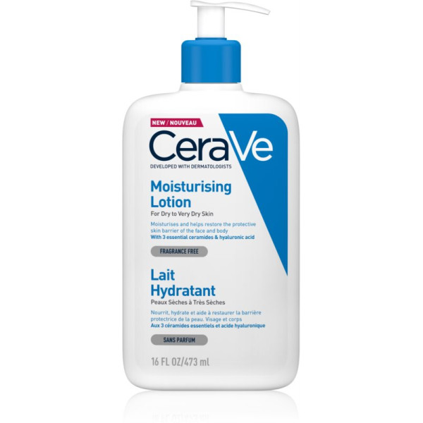 Cerave Moisturizing Lotion mitrinošs ķermeņa losjons, 473 ml