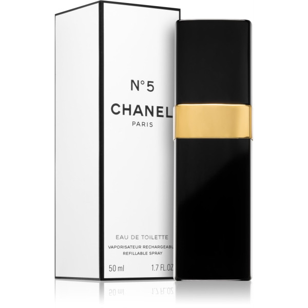 Chanel N°5 Refillable Spray EDT izsmidzināms tualetes ūdens sievietēm, 50 ml