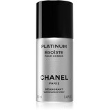 Chanel Platinum Egoiste Pour Homme Deo Spray izsmidzināms dezodorants vīriešiem, 100 ml