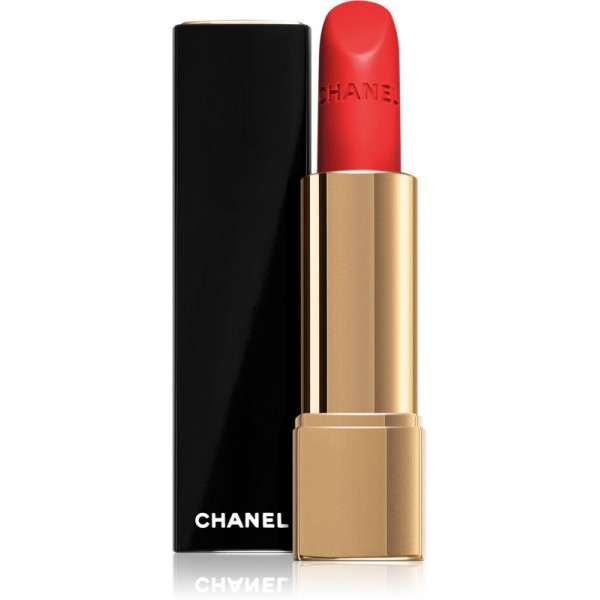 Chanel Rouge Allure Velvet Luminous Matte lūpu krāsa, tonis: 57-Rouge Feu, 3,5 g