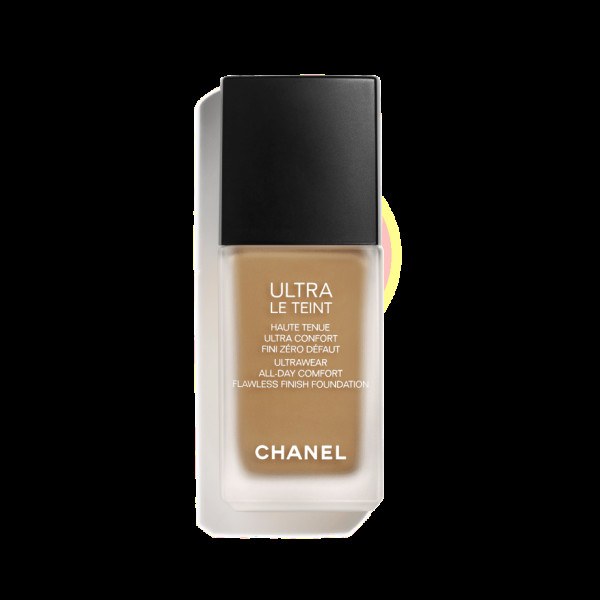 Chanel Ultra Le Teint Flawless Finish Fluid Foundation ilgstoši pilnveidojošs krēma pūderis, matēts mirdzošs efekts, tonis: BD121, 30 ml