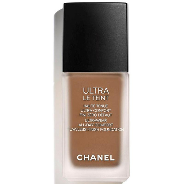 Chanel Ultra Le Teint Flawless Finish Fluid Foundation ilgstoši pilnveidojošs krēma pūderis, matēts mirdzošs efekts, tonis: BR152, 30 ml