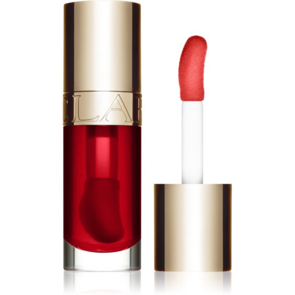 Clarins Lip Comfort Oil lūpu eļļa, tonis: 08 Strawberry, 7 ml