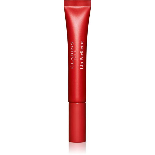 Clarins Lip Perfector Glow lūpu spīdums, tonis: 23 Pomegranate Glow, 12 ml