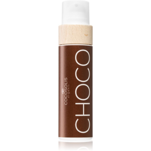 Cocosolis Choco SunTan & Body Oil ķermeņa iedeguma eļļa, 110 ml