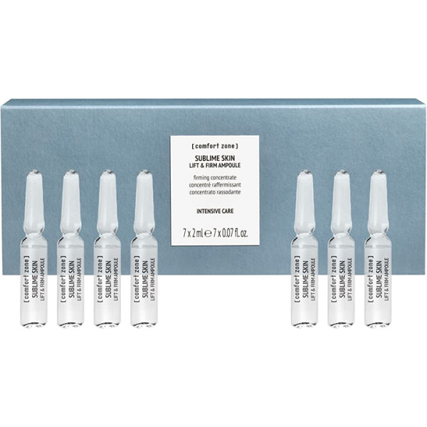 Comfort Zone Sublime Skin Lift & Firm Ampoule Set pretgrumbu sejas ampulu komplekts, 7 x 2 ml