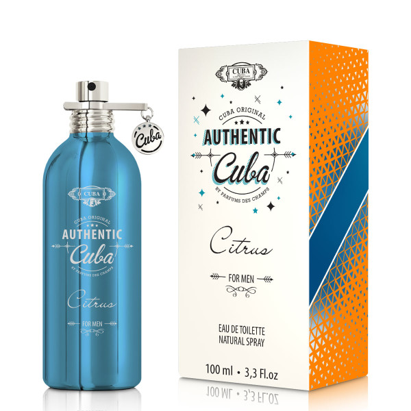 Cuba Authentic Citrus EDT tualetes ūdens vīriešiem, 100 ml