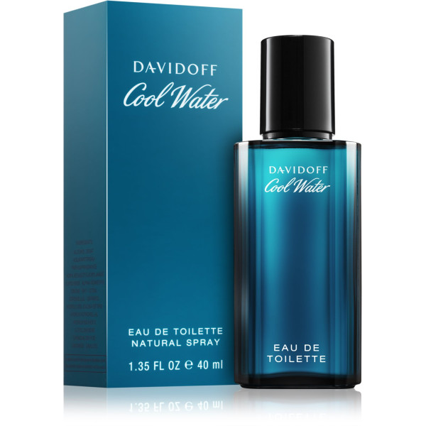 Davidoff Cool Water EDT tualetes ūdens vīriešiem, 40 ml