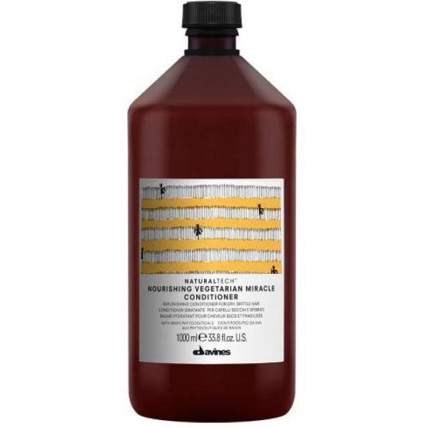 Davines Natural Tech Nourishing Vegetarian Miracle kondicionieris ar keratīnu, 1000 ml