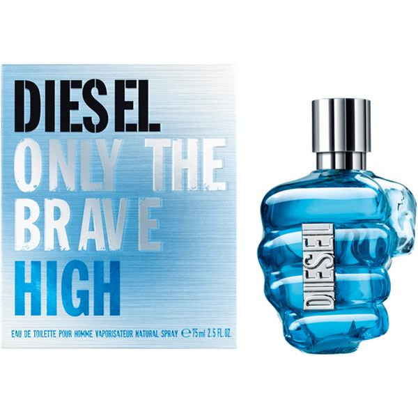 Diesel Only The Brave High EDT tualetes ūdens ūdens vīriešiem, 75 ml