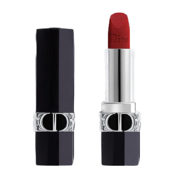 Dior Rouge Dior Refillable Lipstick noturīga lūpu krāsa, tonis: 760-Favorite Velvet, 3,5 g