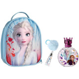 Disney Frozen II mugursomas komplekts bērniem (EDT, 100 ml + lūpu spīdums + mugursoma)