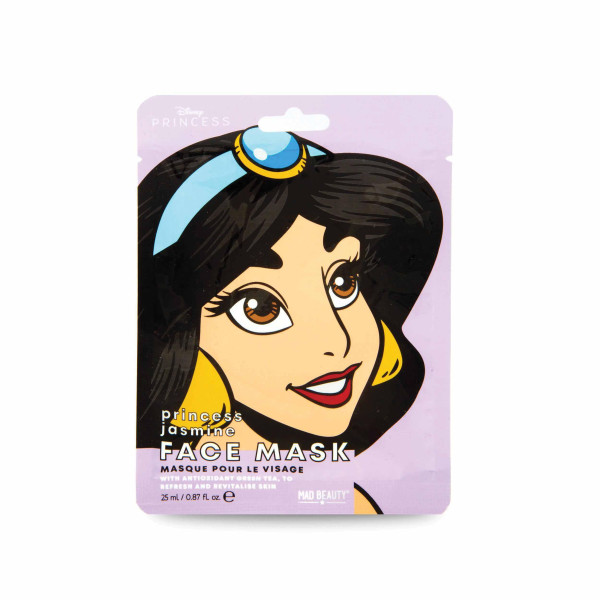 Disney Mad Beauty Pop Princess Jasmine Face Mask sejas maska, 25 ml