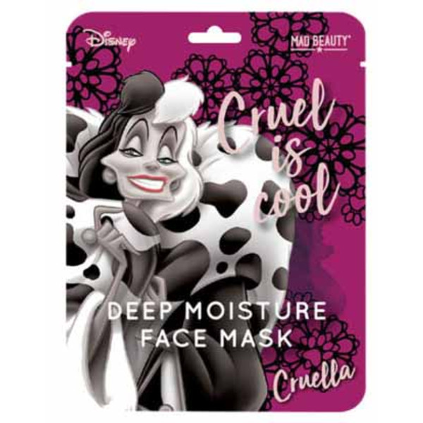 Disney Mascarilla Facial Cruella sejas maska, 25 ml