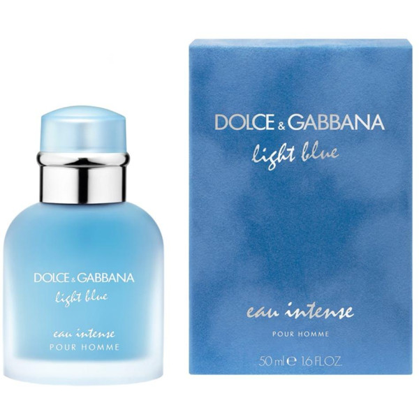 Dolce&Gabbana Light Blue Pour Homme Eau Intense EDP smaržas vīriešiem, 50 ml