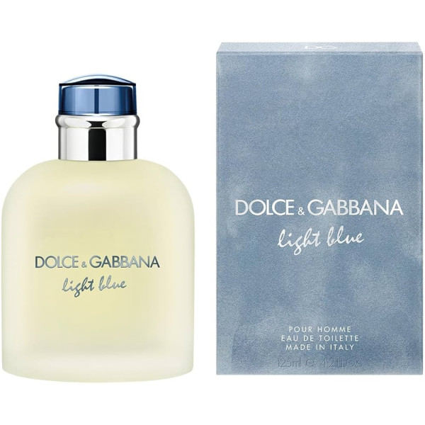 Dolce & Gabbana Light Blue Pour Homme EDT tualetes ūdens ūdens vīriešiem, 125 ml