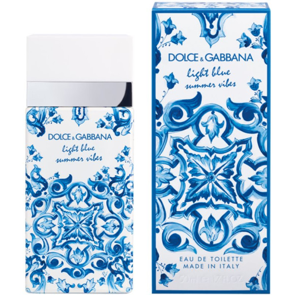 Dolce&Gabbana Light Blue Summer Vibes EDT tualetes ūdens sievietēm, 50 ml