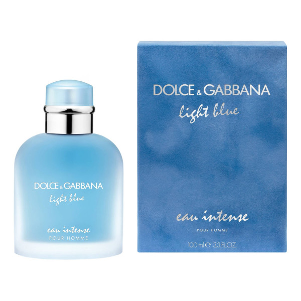 Dolce and Gabbana Light Blue Eau Intense Pour Homme EDP smaržas vīriešiem, 100 ml