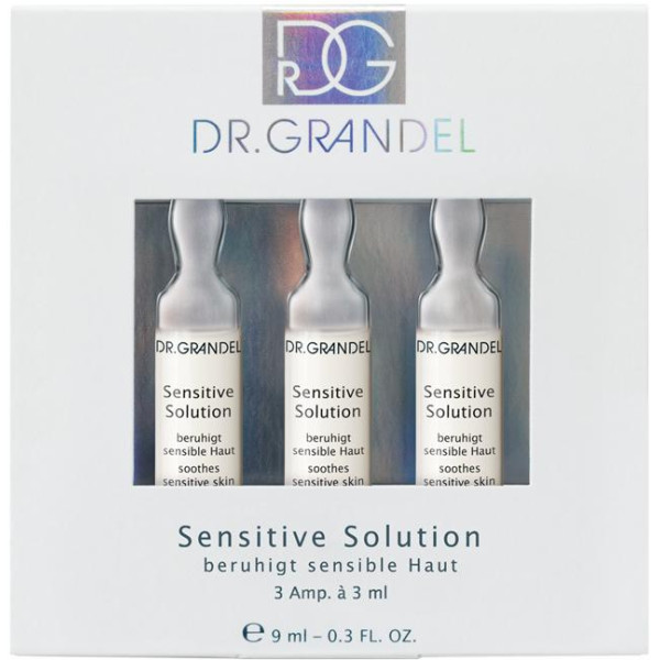 Dr. Grandel AMPOULES Sensitive Solution Ampoules ampulas sejai, 3 x 3 ml