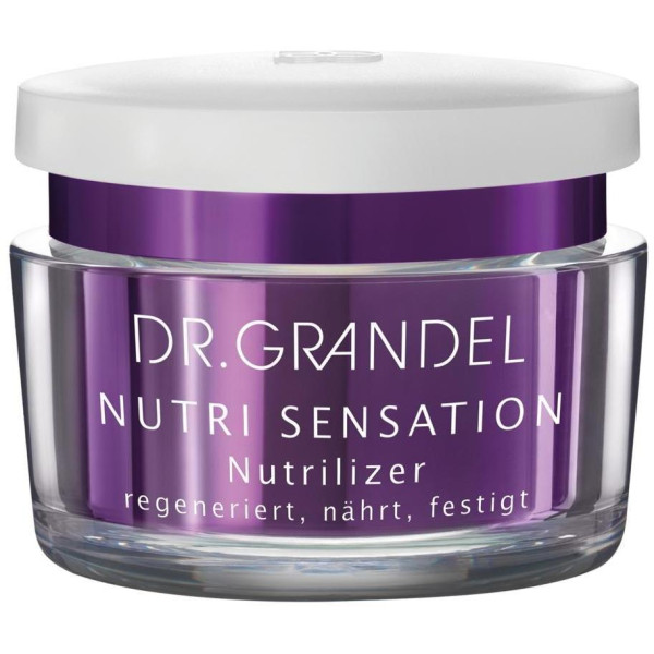 Dr. Grandel NUTRI SENSATION Nutrilizer Wrinkle Cream grumbu krēms ar peptīdiem un aveņu sēklu eļļu, 50 ml