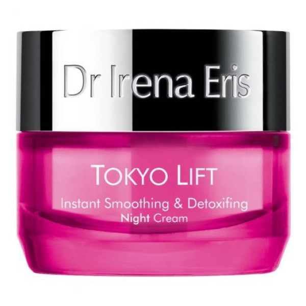 Dr Irena Eris Tokyo Lift tūlītējs izlīdzinošs un detoksikācijas nakts krēms, 50 ml