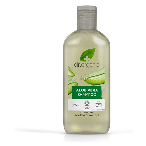 Dr. Organic Aloe Vera šampūns, 265 ml