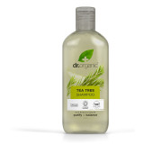 Dr.Organic Tea Tree Shampoo attīrošs šampūns taukainiem matiem, 265 ml