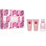 Dsquared2 Wood sievietēm (EDT, 50 ml + ķermeņa losjons, 50 ml + dušas želeja, 50 ml)