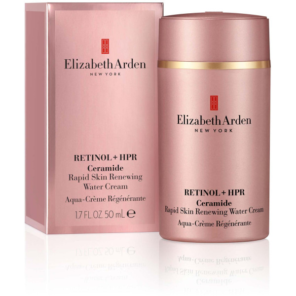 Elizabeth Arden Retinol + Hpr Ceramide Rapid Skin Renewing Water Cream ūdens bāzes pretnovecošanas sejas krēms, 50 ml