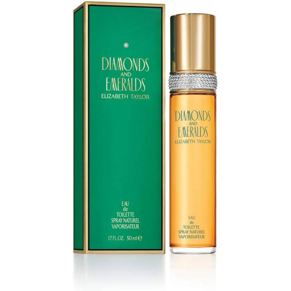 Elizabeth Taylor Diamonds and Emeralds EDT tualetes ūdens ūdens sievietēm, 50 ml