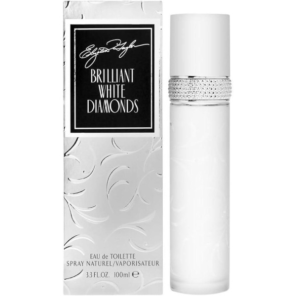 Elizabeth Taylor White Diamonds Brilliant EDT tualetes ūdens ūdens sievietēm, 100 ml