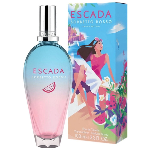 Escada Sorbetto Rosso EDT tualetes ūdens sievietēm, 100 ml