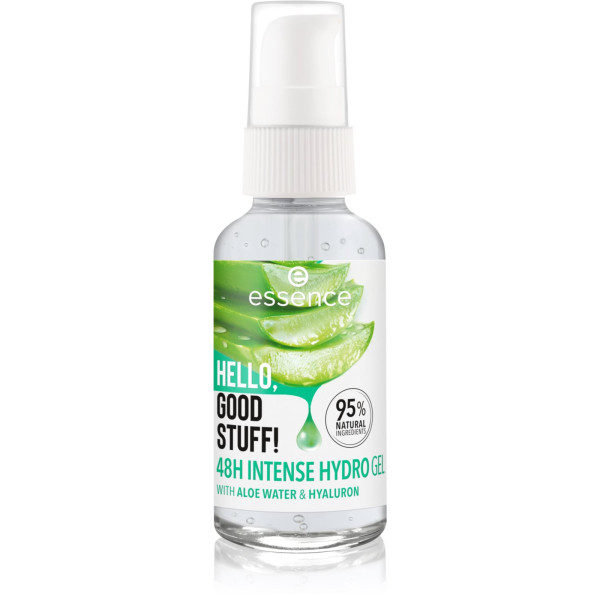 Essence Sveiki, labas lietas! 48H Intense Hydro Gel Skin Serum mitrinošs gēla serums, 30 ml