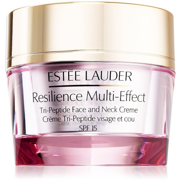 Estée Lauder Resilience Multi-Effect Tri-Peptide Cream Face and Neck Cream Normal And Mixed Skin SPF 15 sejas krēms normālai un jauktai ādai, 50 ml