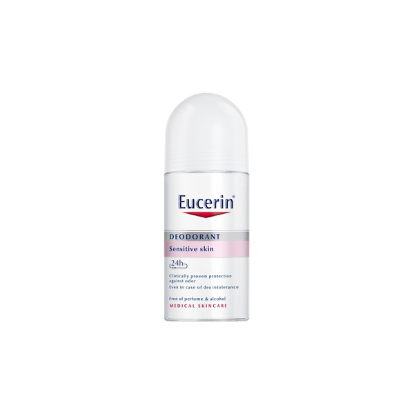 Eucerin 24h lodīšu dezodorants jutīgai ādai, 50 ml