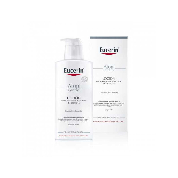 Eucerin AtopiControl ķermeņa losjons ar Omega ķermeņa losjonu ar omega taukiem, 400 ml