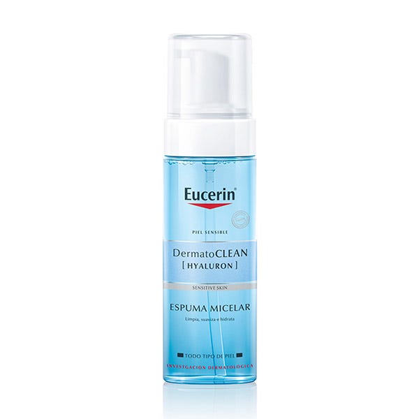 Eucerin DermatoClean Hyaluron Micellar Foam micelārās putas, 150 ml