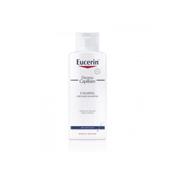 Eucerin DermoCapillaire nomierinošs šampūns ar urīnvielu, 250 ml