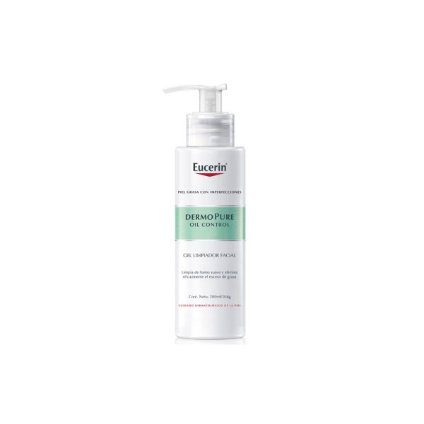 Eucerin Dermopure Oil Control sejas tīrīšanas želeja, 200 ml