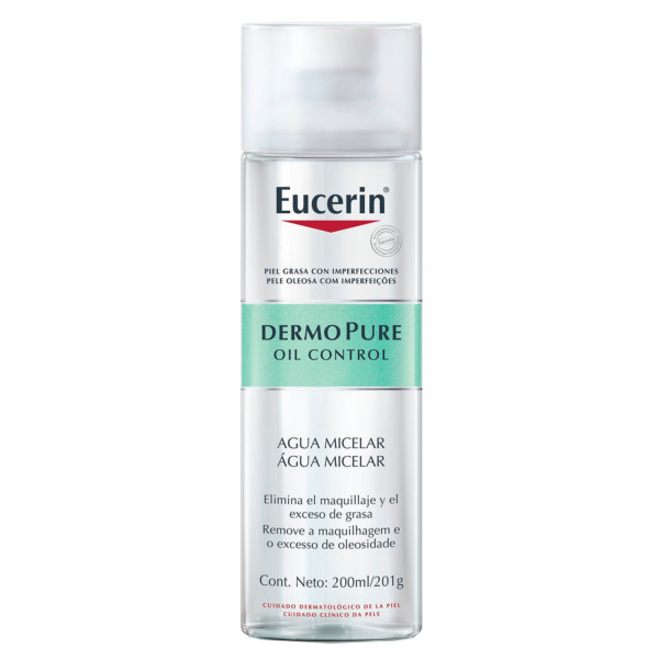 Eucerin Dermopure Oil Control micelārais ūdens micelārais ūdens, 200 ml